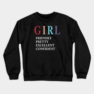 Girl Crewneck Sweatshirt